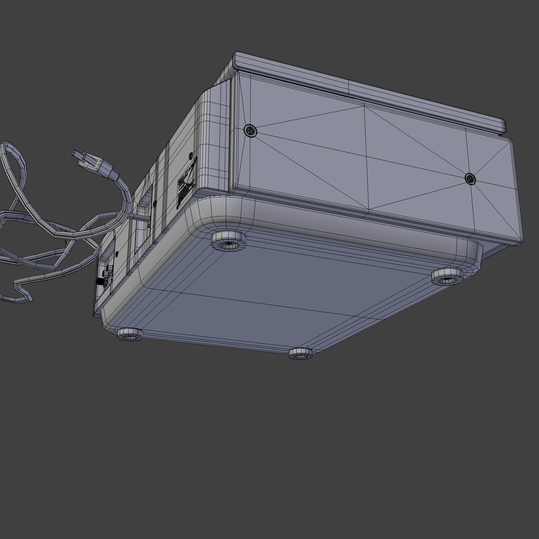 Sony SL-7200 Videocassette Recorder 3D model_11