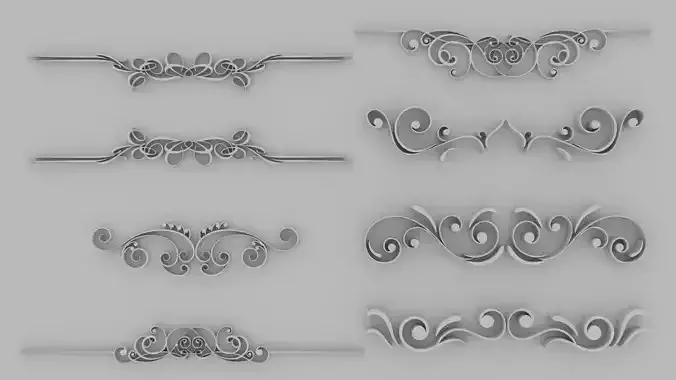 Divides 02 - Set of 8 Varitions