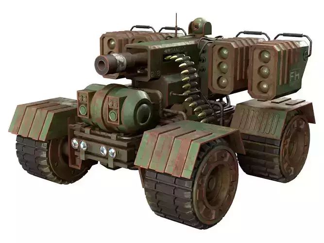 UGV Concept-3-Green-Rusty