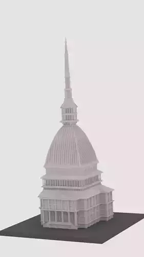 Mole Antonelliana 3D model