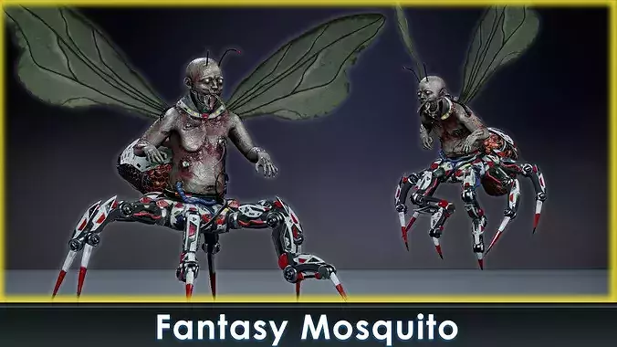 Fantasy Cyborg - Mosquito
