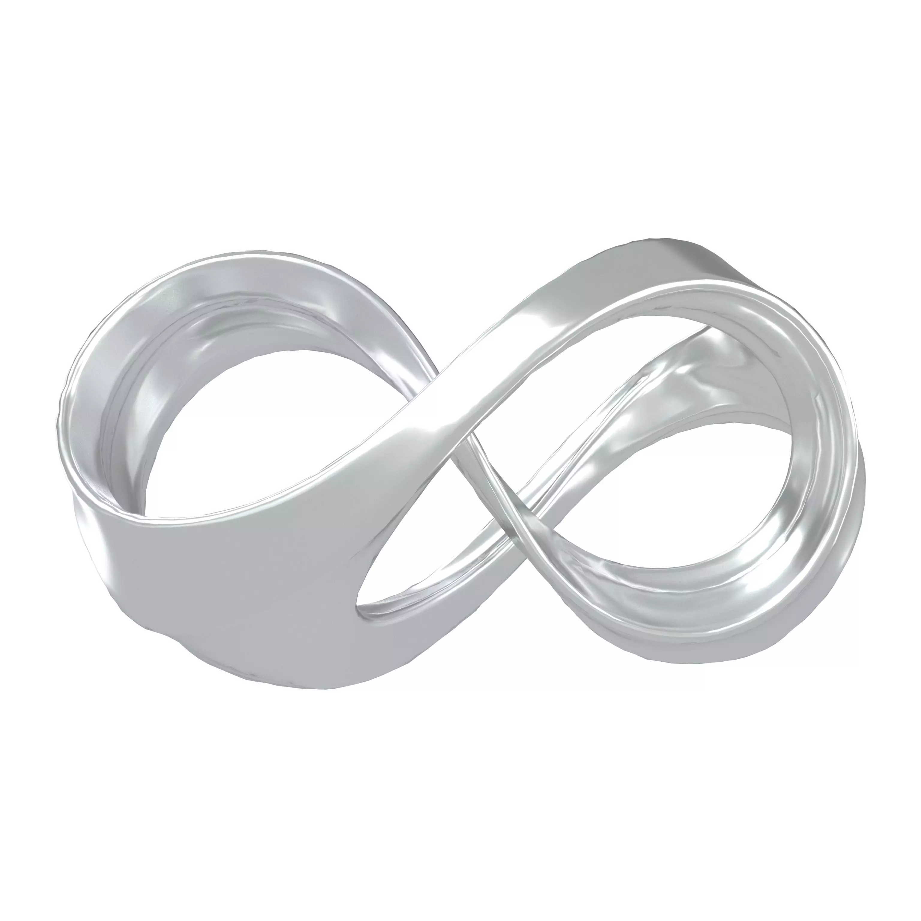Abstract Ring Shape v7 002 Low-poly 3D model