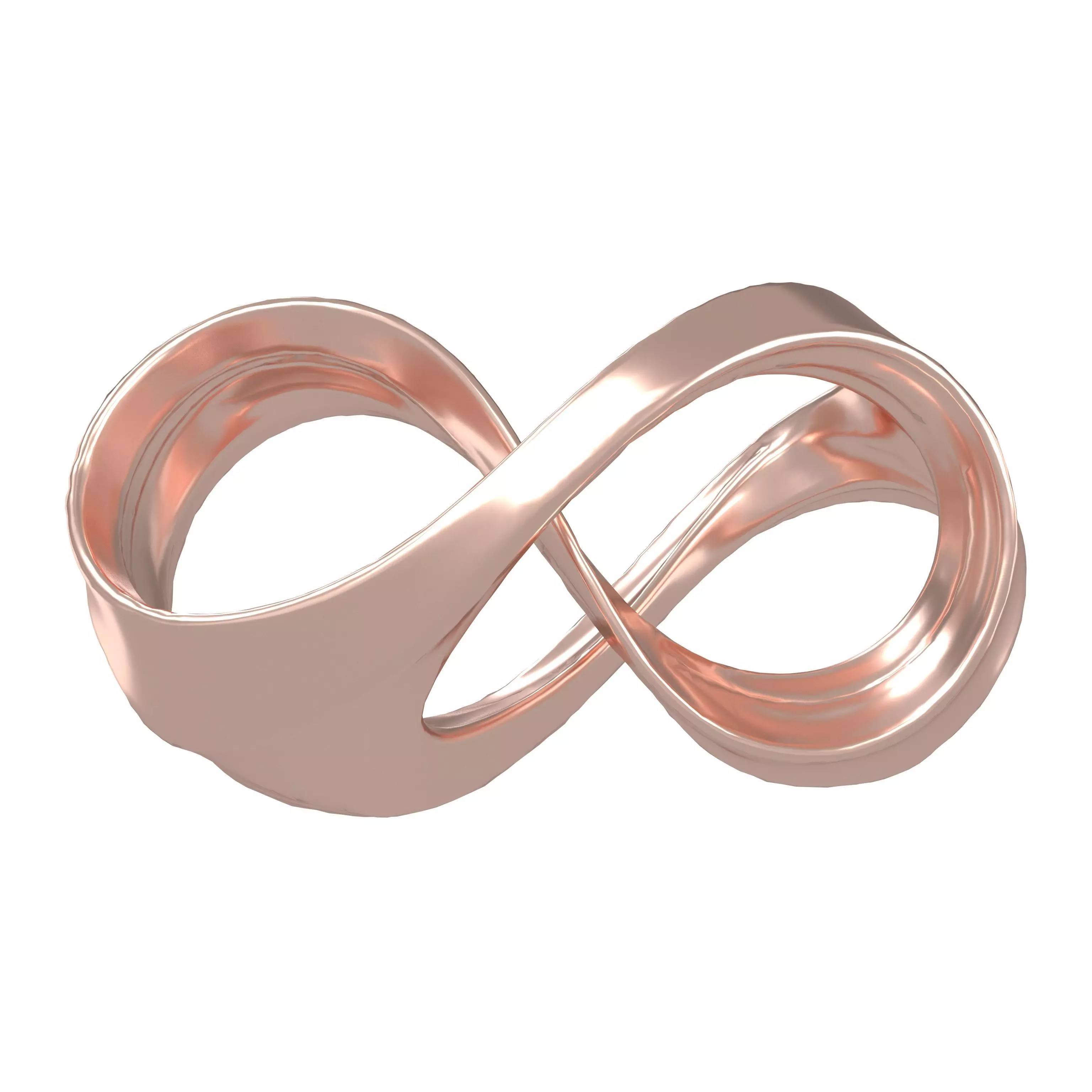 Abstract Ring Shape v7 003 Low-poly 3D model