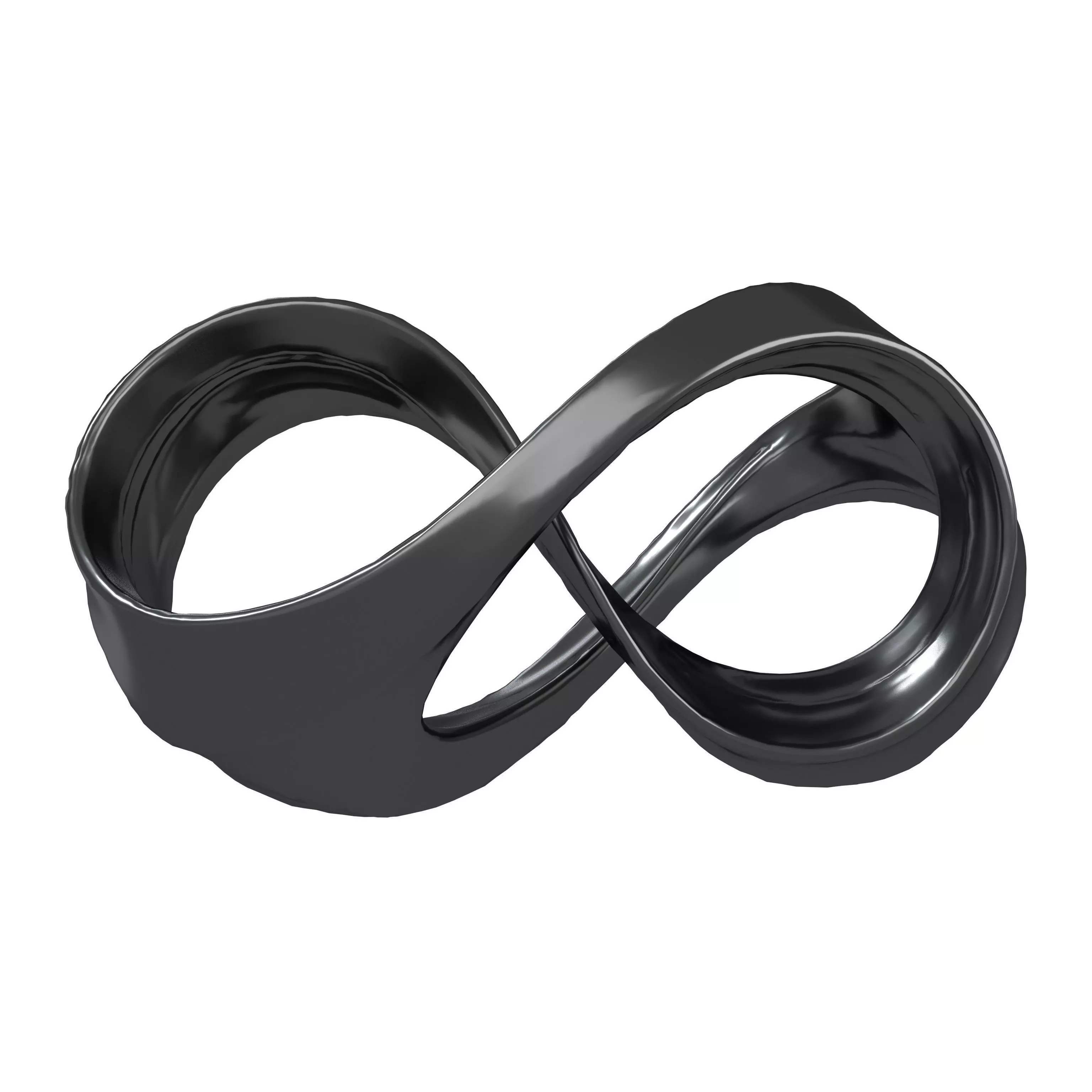 Abstract Ring Shape v7 004 Low-poly 3D model