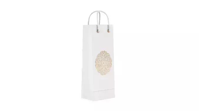 Paper Shopping Bags 3D model 3