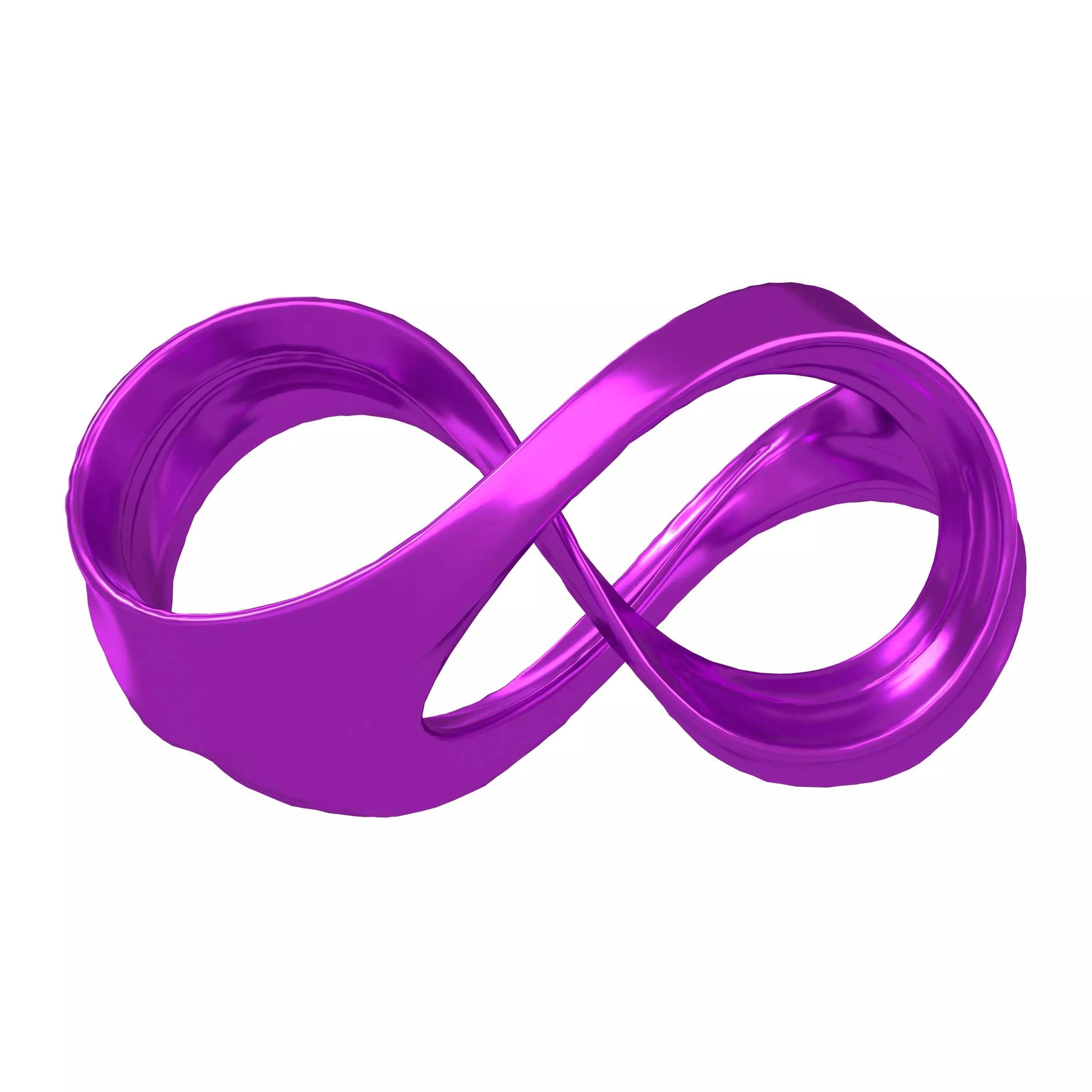 Abstract Ring Shape v7 006 Low-poly 3D model