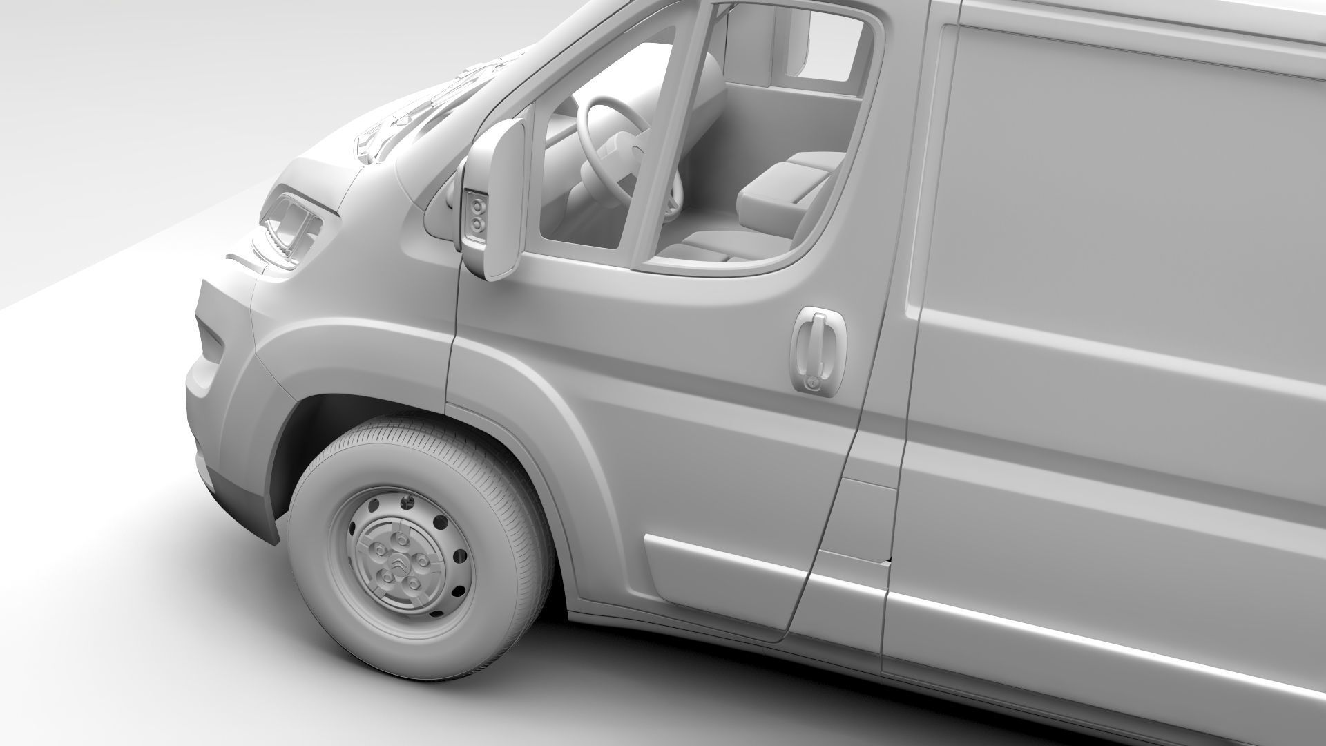 Citroen Relay Van L2H1 2017 3D model_15