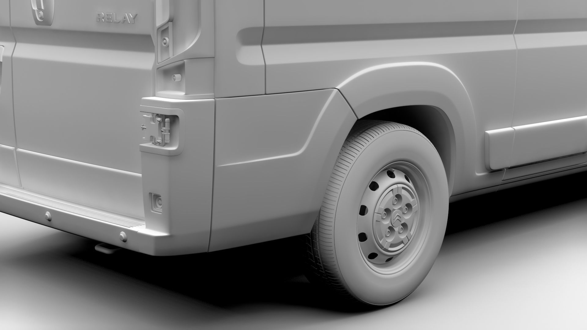Citroen Relay Van L2H1 2017 3D model_14