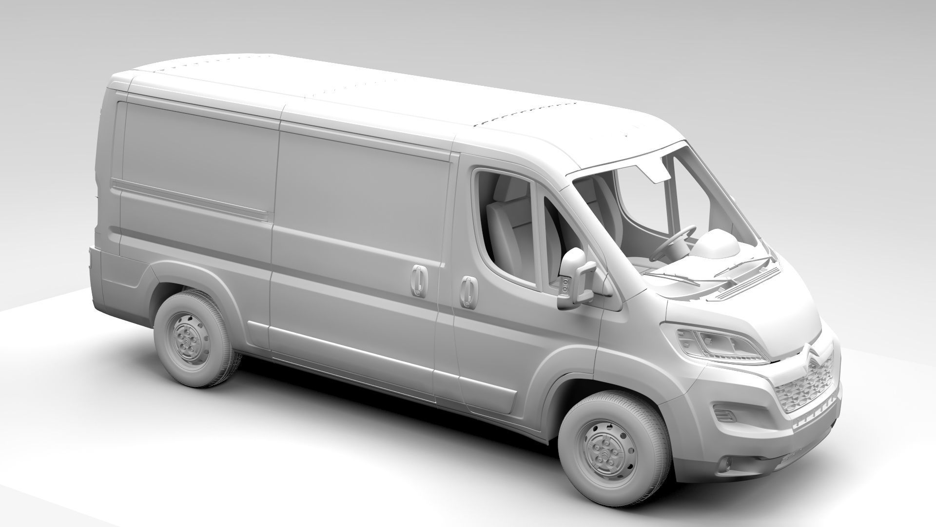 Citroen Relay Van L2H1 2017 3D model_20