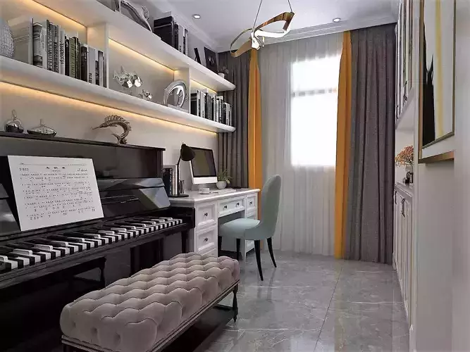 Home Interior 3D model 6