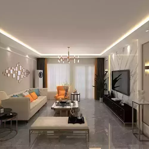 Home Interior 3D model