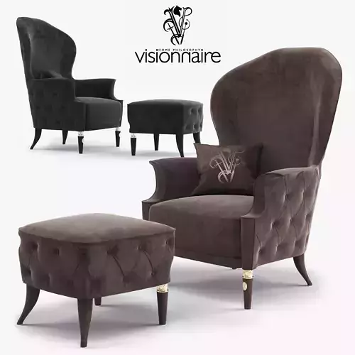 Visionnaire Alice Armchair  3D model