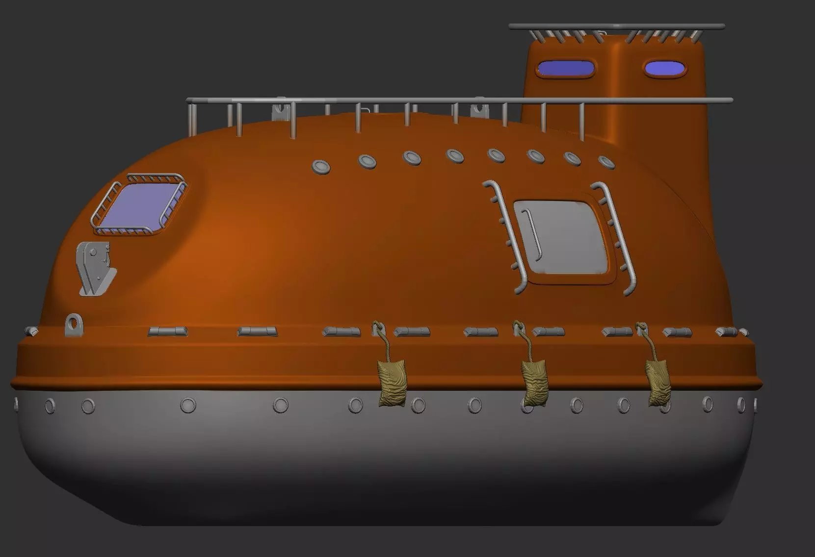 LifeBoat 3D Printable 3D print model