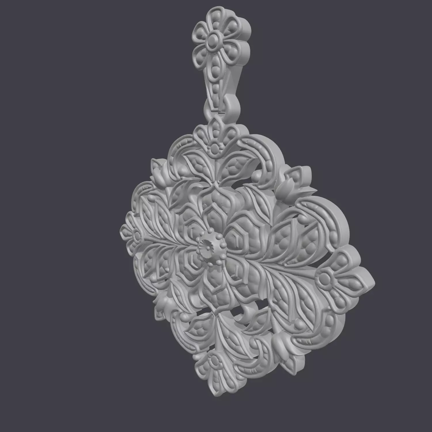 Fancy Pendant MFP1 3D print model