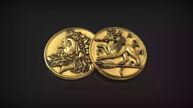 Ancient Panticapaeum Stater Coin Antique Greek Replica