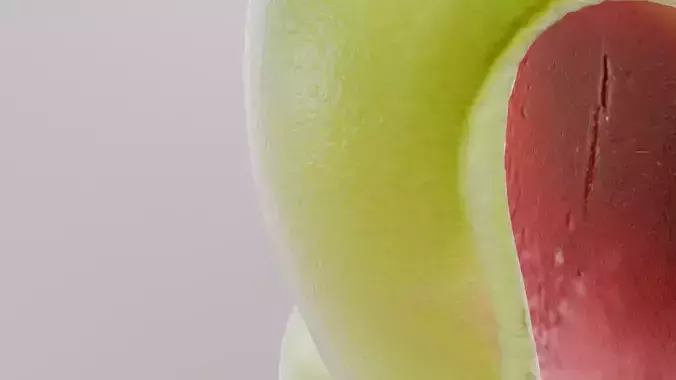 Realistic Dragon Fruit 3D Model Pitaya PBR 4K Blender FBX GLTF 3D model 3