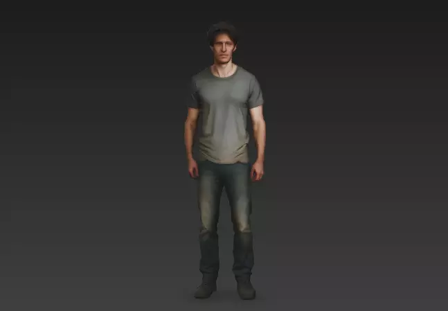 Character Role Expression Man 2 3D model