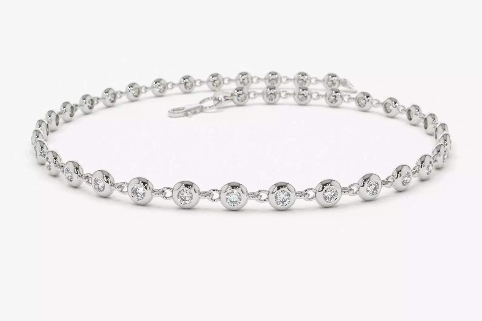 Diamond Bracelet 3D print model