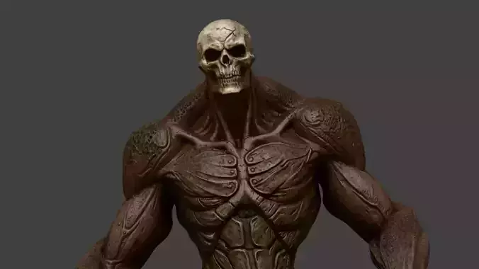 Skeleton Monster Creature
