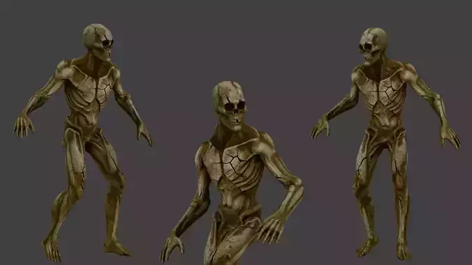 Skeleton Monster Creature 2