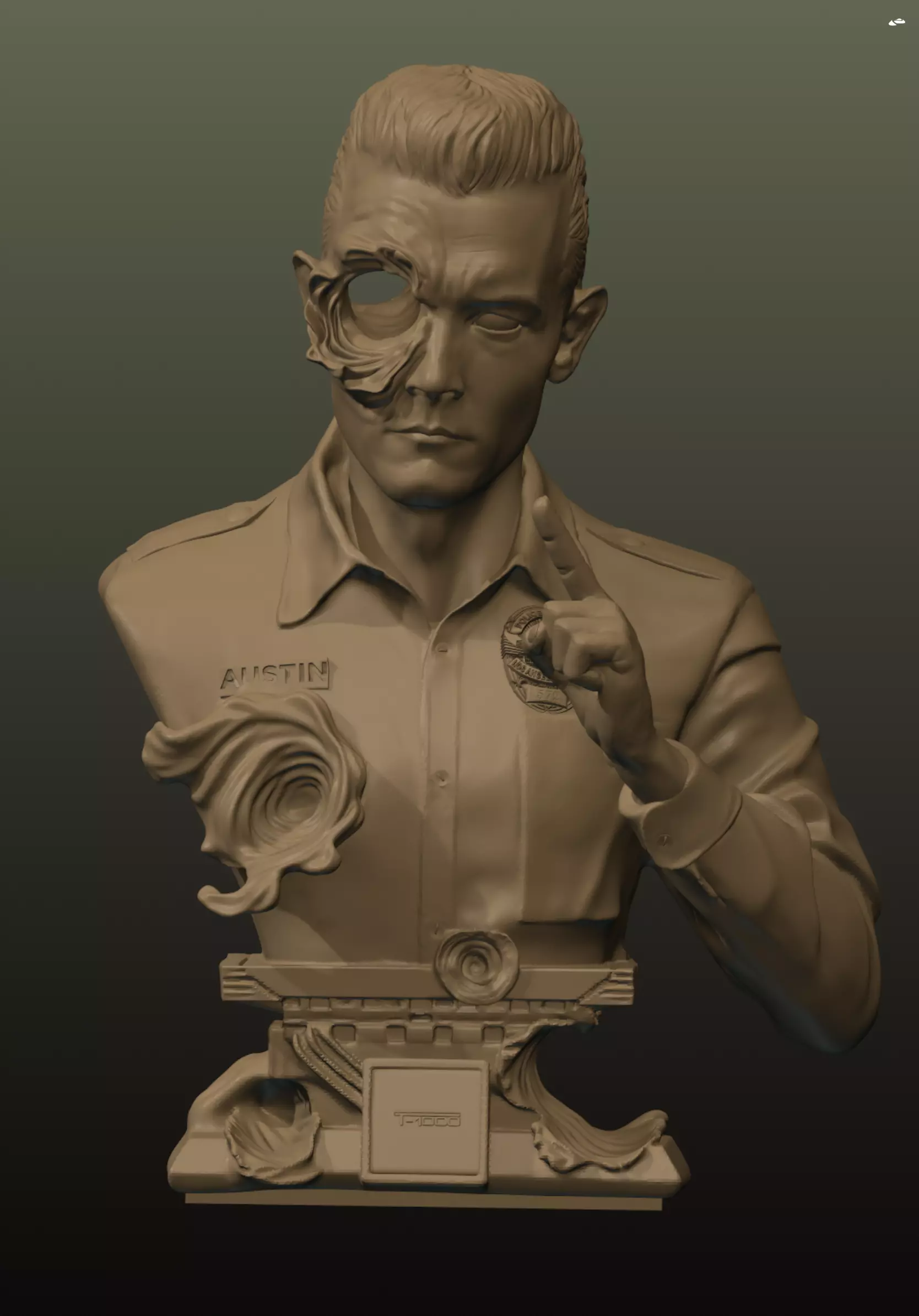 T1000 Terminator2 3D print model