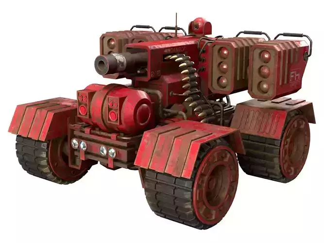 UGV Concept-3-Red-Rusty