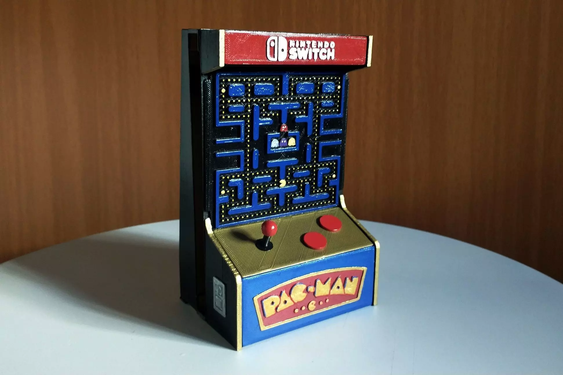 Mini arcade Pac-Man Video Games Nintendo Switch Free 3D print model