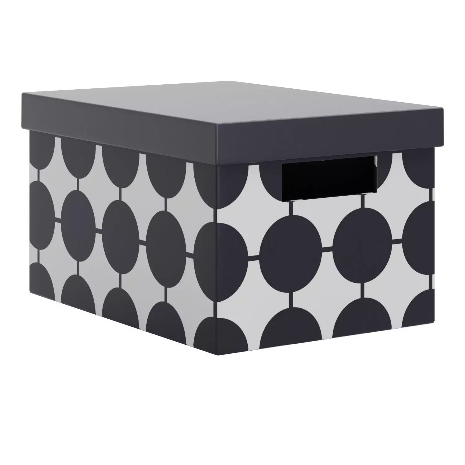 Storage box with lid TJENA 3D model