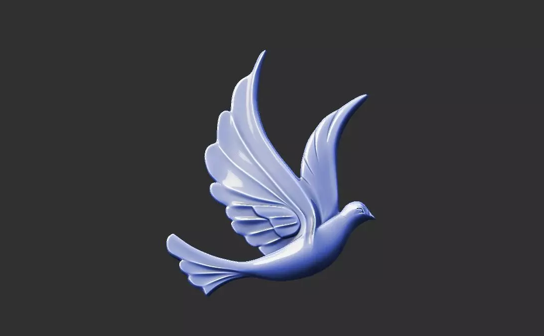 Dove decor Free 3D print model