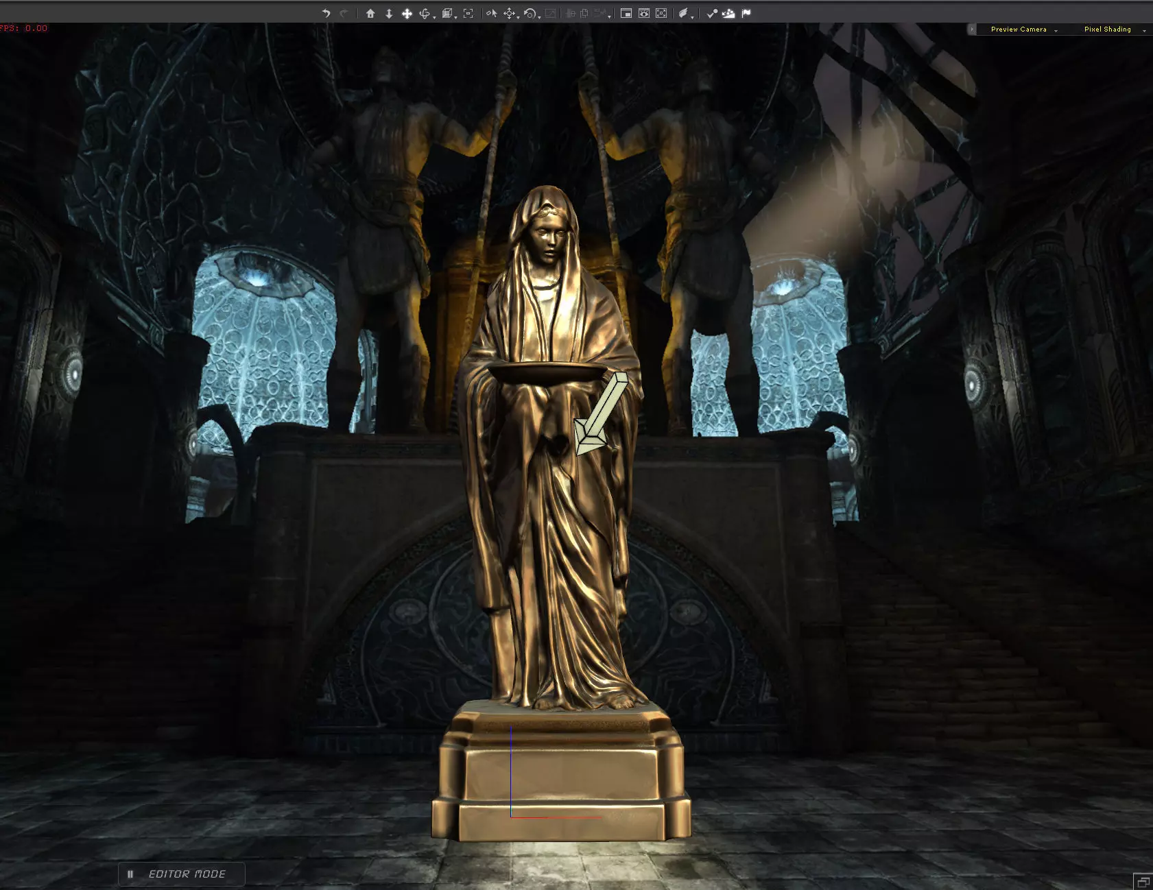 3Dfoin - Firebringer Low-poly 3D model_0