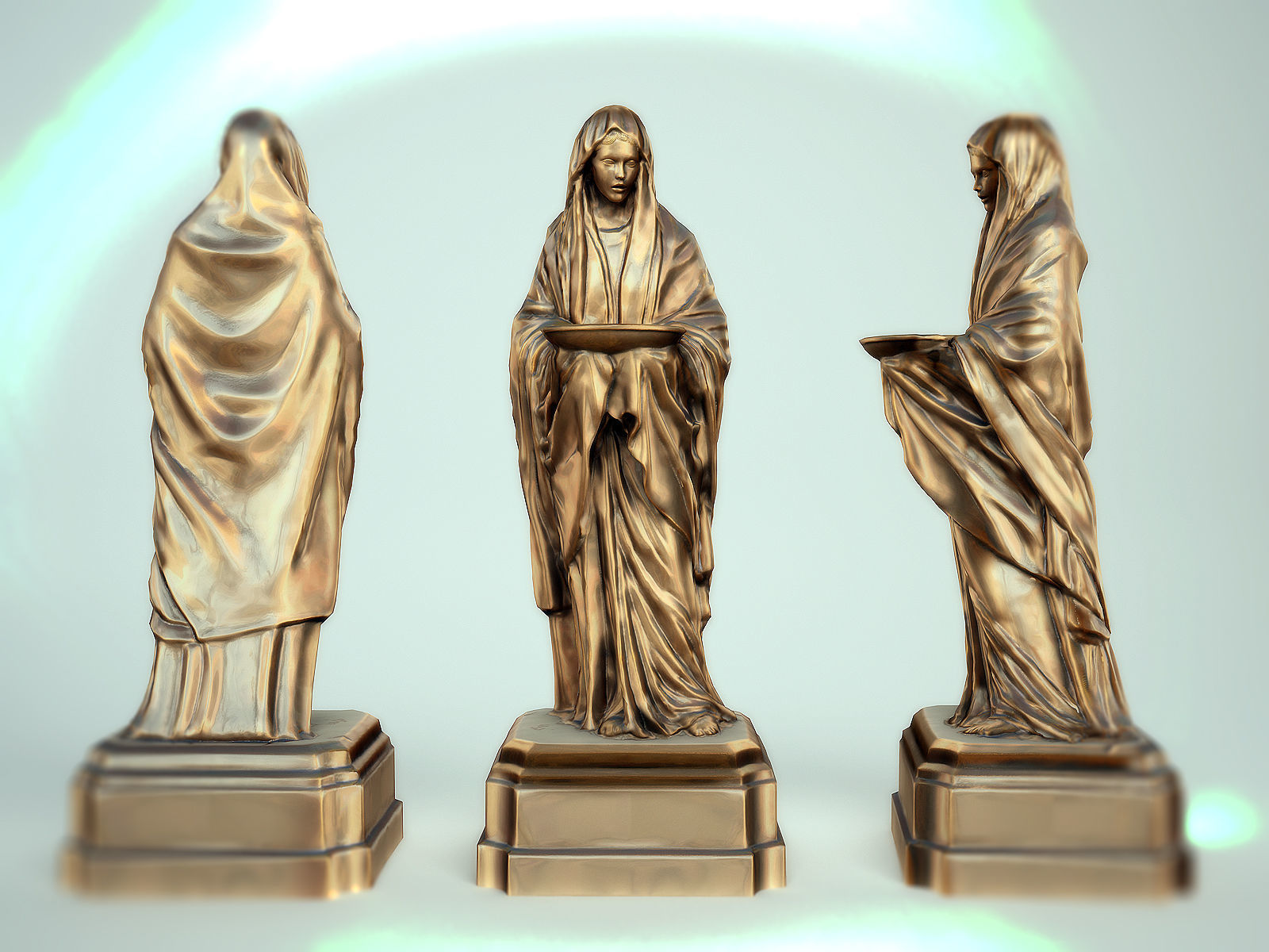 3Dfoin - Firebringer Low-poly 3D model_2