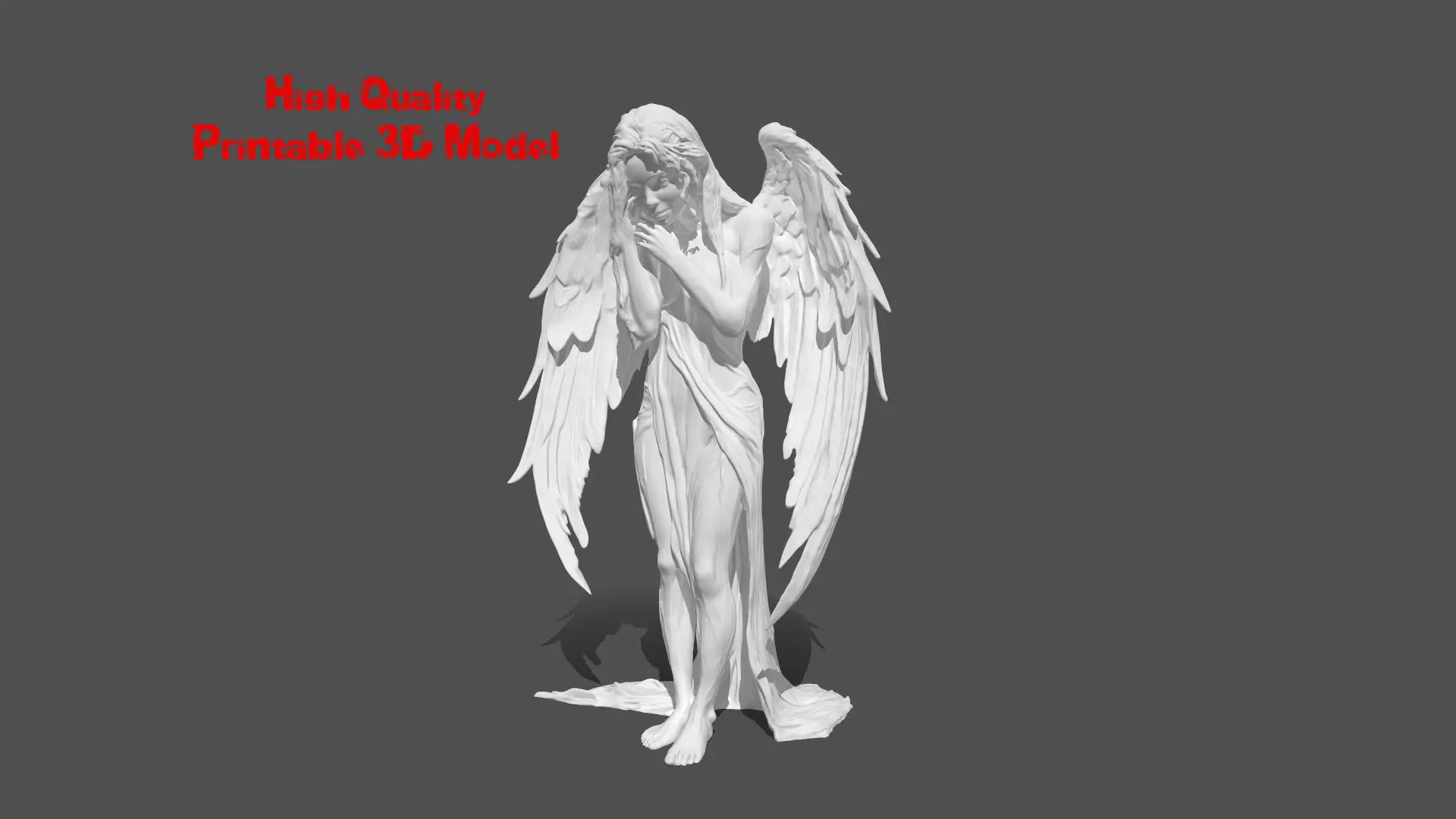 Angel Woman 3D print model