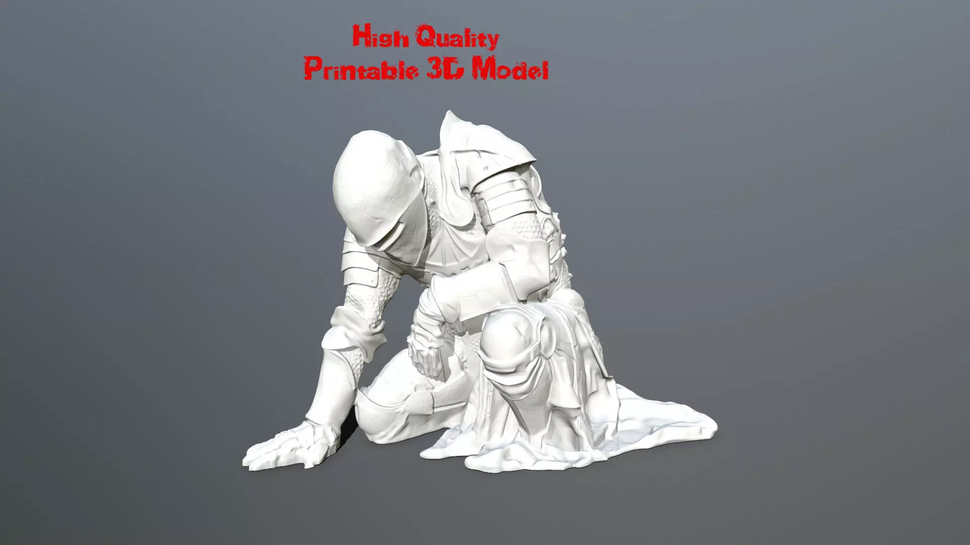 Dead knight 3D print model