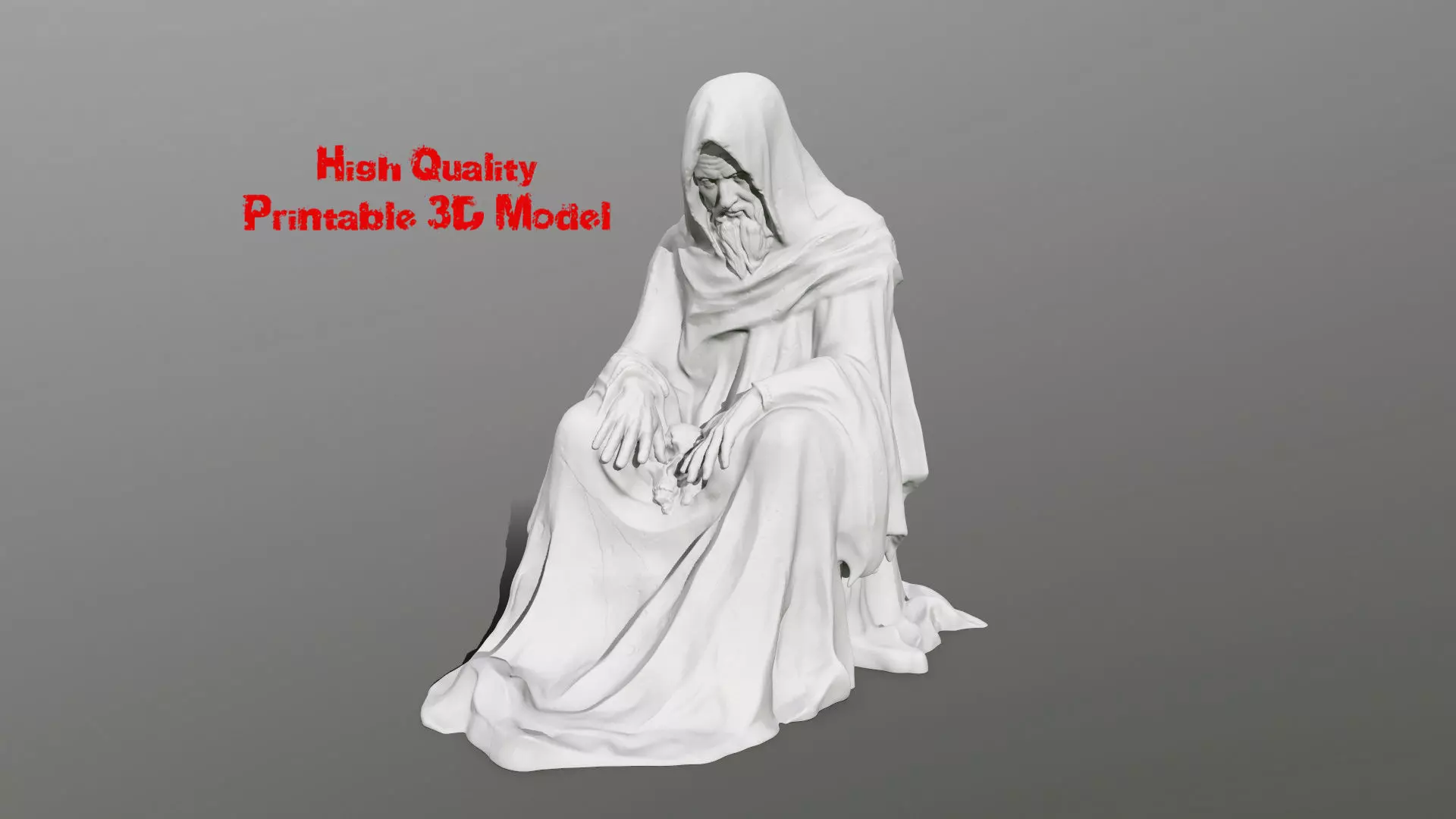 Old Wizard 3D print model