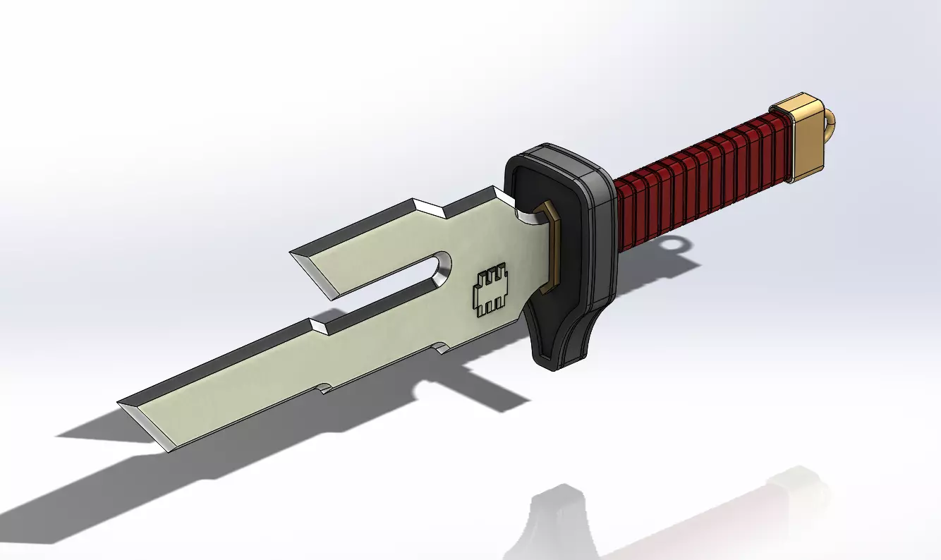 Tojji Fusshiguro JJK Lanza del cielo invertida Free 3D print model
