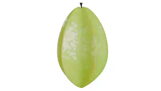 Carambola and Star Fruit PBR 2 Low-poly 3D model