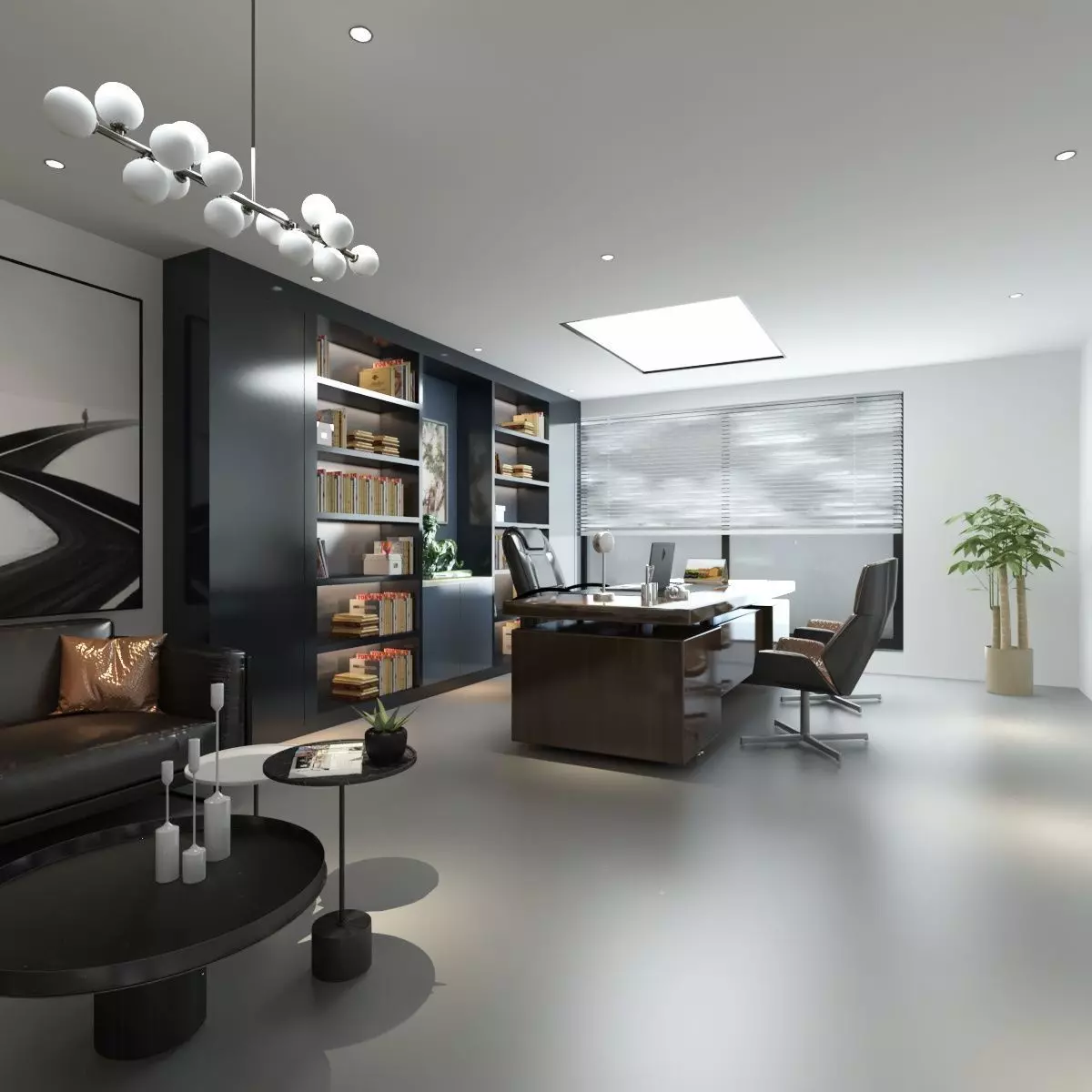 Home Office Design 3D model