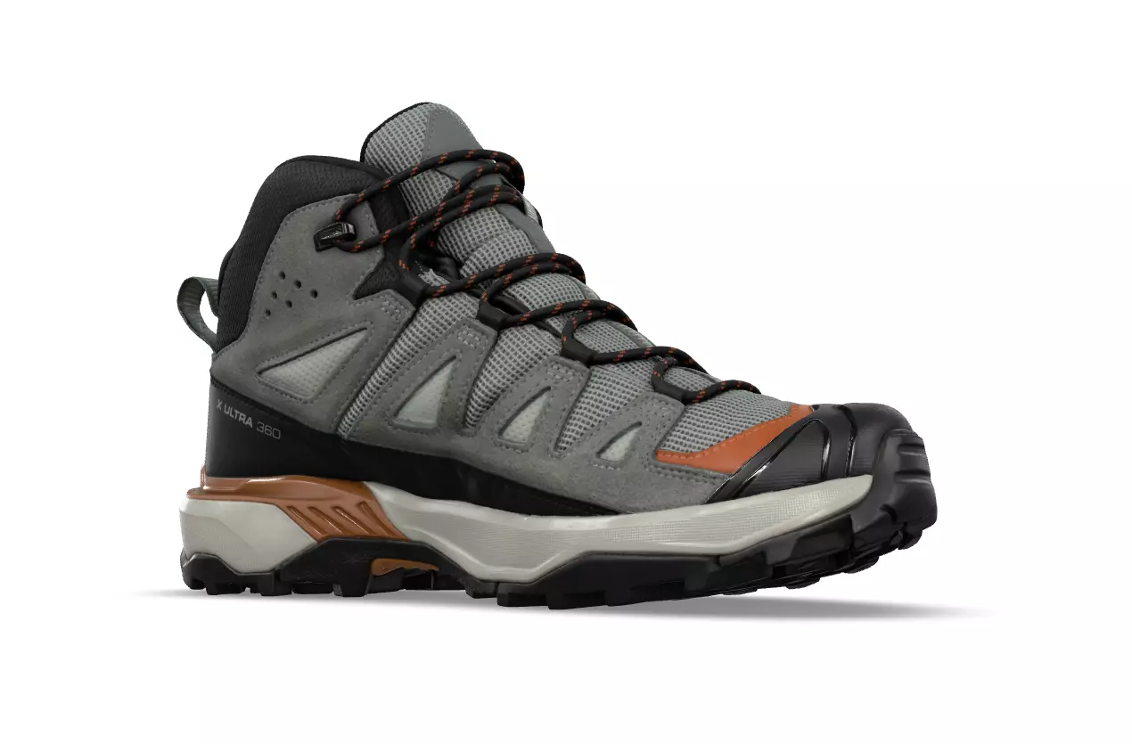 X ULTRA 360 MID GTX Hiking shoes Low-poly 3D model