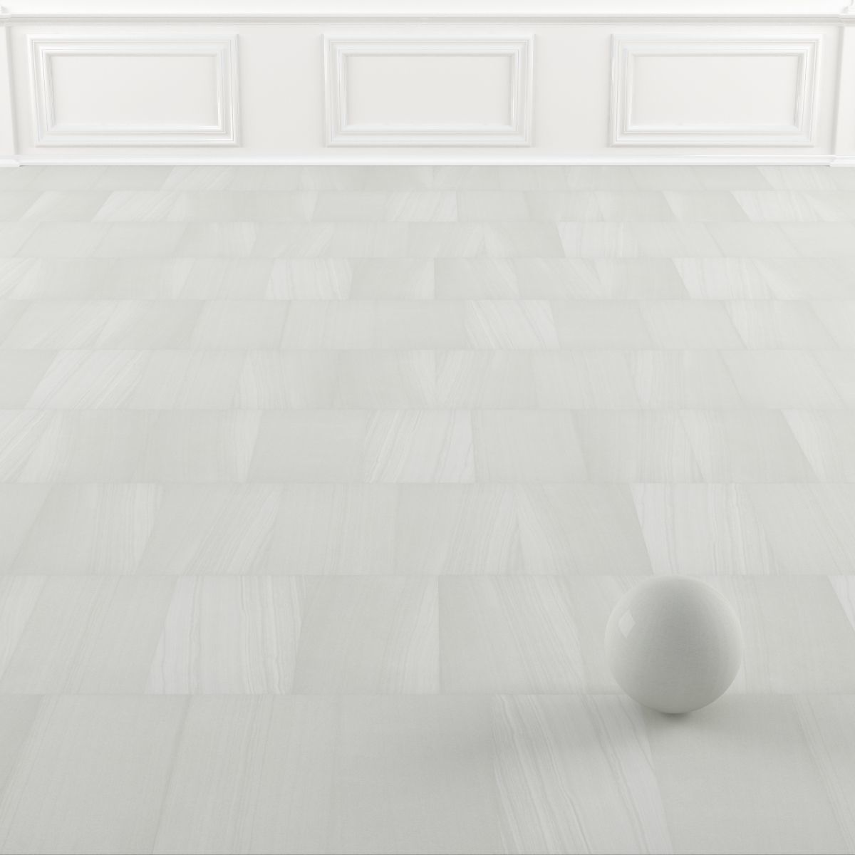 Porcelain Ceramic 4 Low-poly 3D model_5