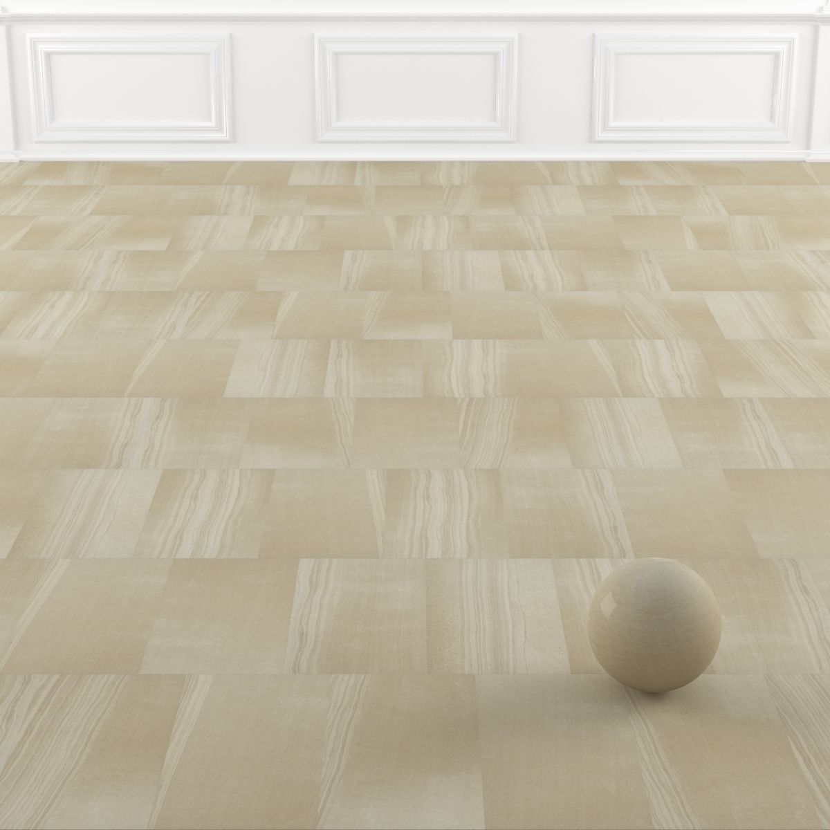 Porcelain Ceramic 4 Low-poly 3D model_2