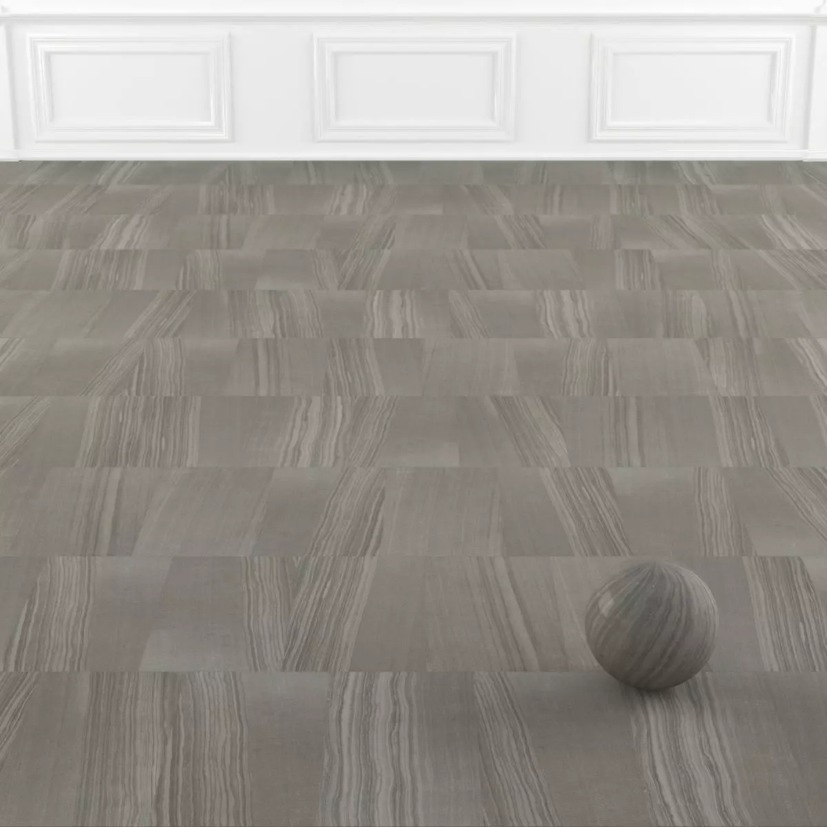 Porcelain Ceramic 4 Low-poly 3D model_0