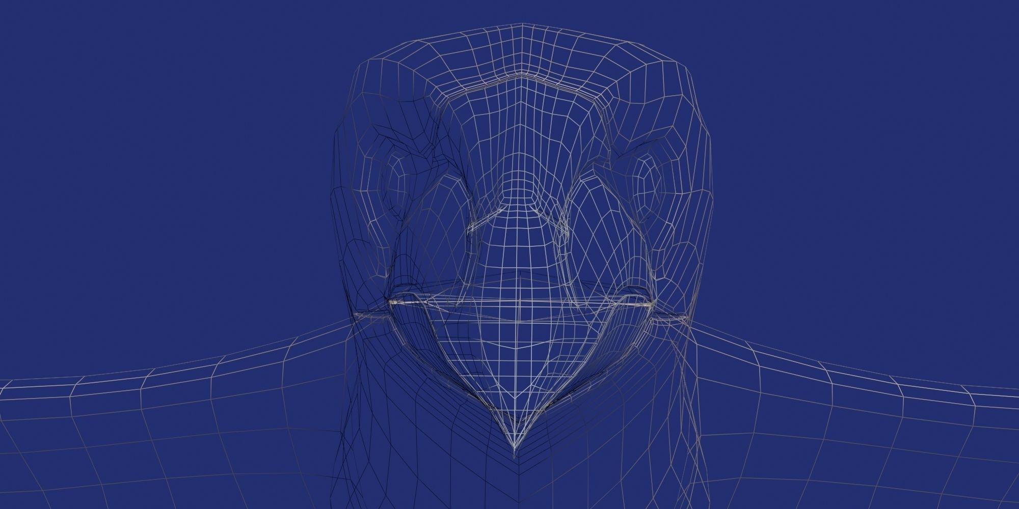 Low Poly Alcatraz model Low-poly 3D model_7