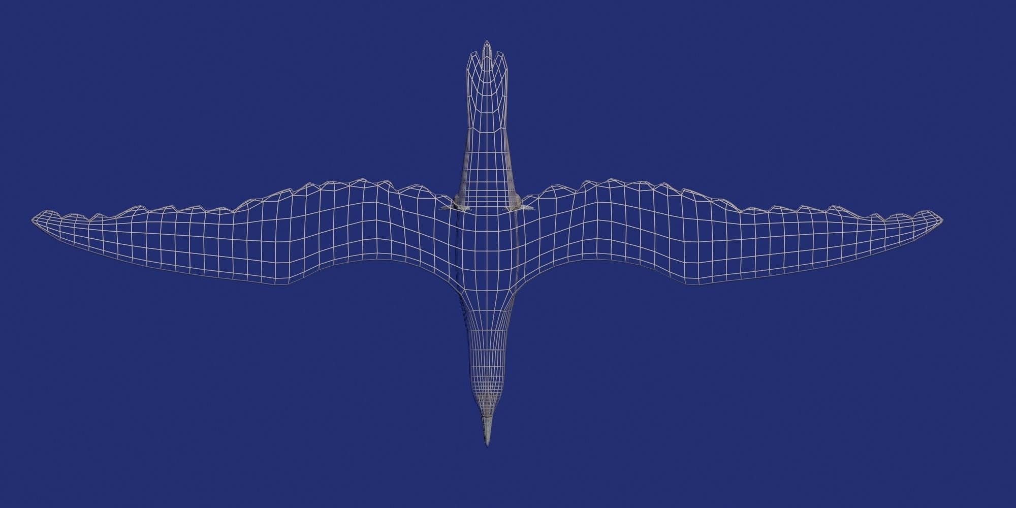 Low Poly Alcatraz model Low-poly 3D model_1