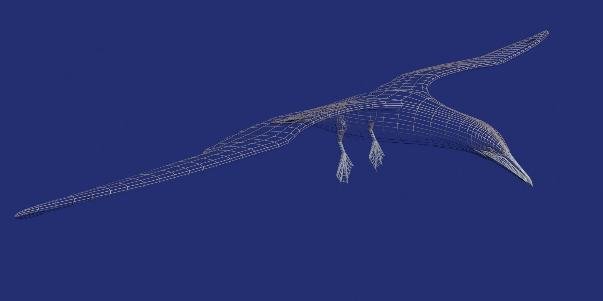 Low Poly Alcatraz model Low-poly 3D model_5