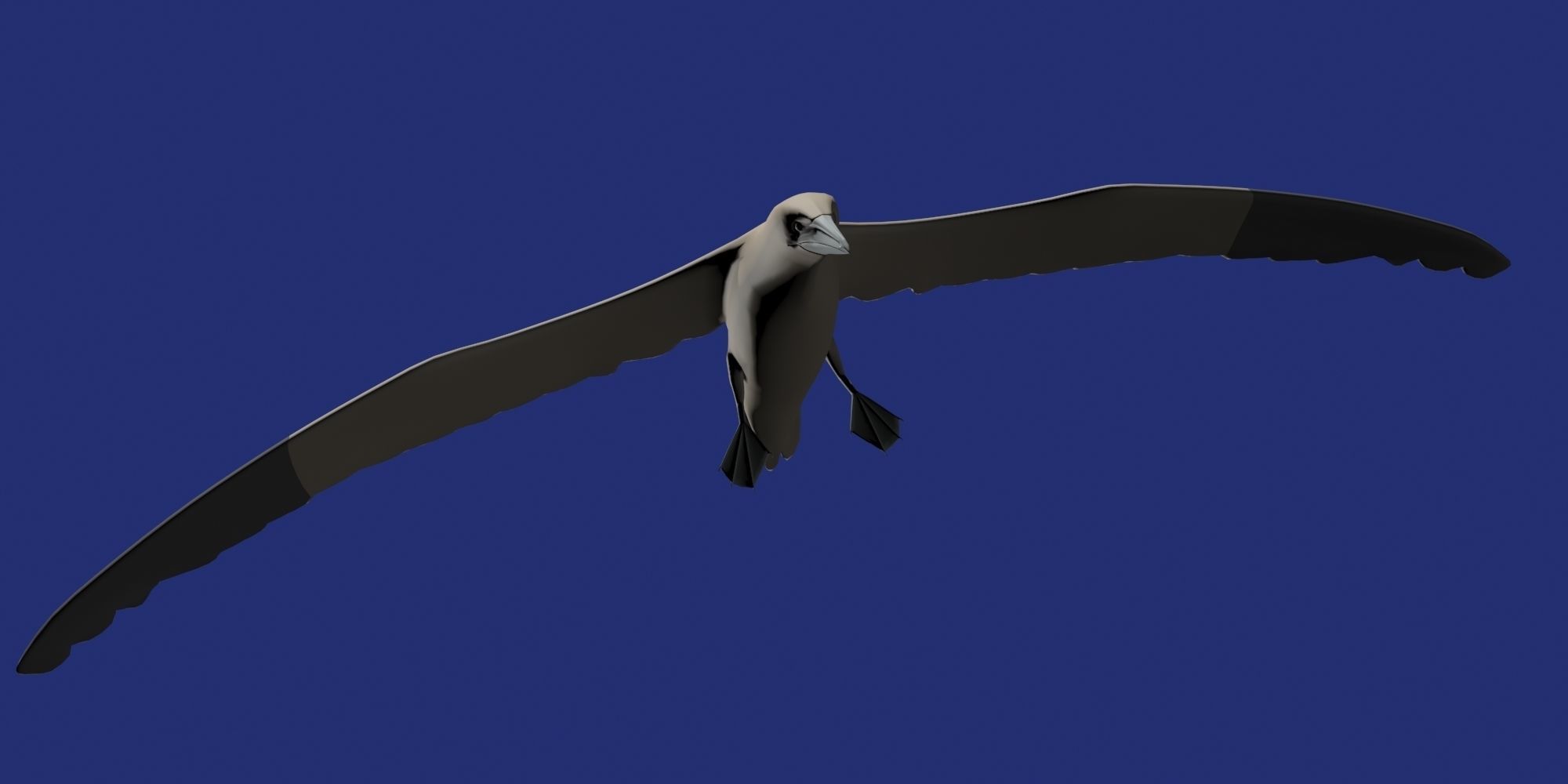 Low Poly Alcatraz model Low-poly 3D model_10