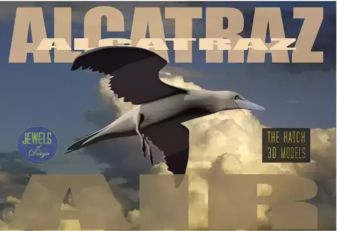 Low  Poly Alcatraz model