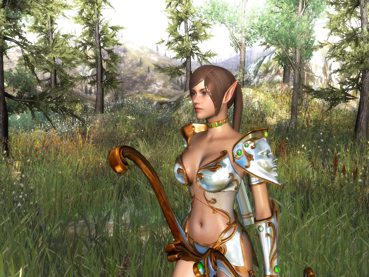 3Dfoin - Royal Archer Low-poly 3D model_2