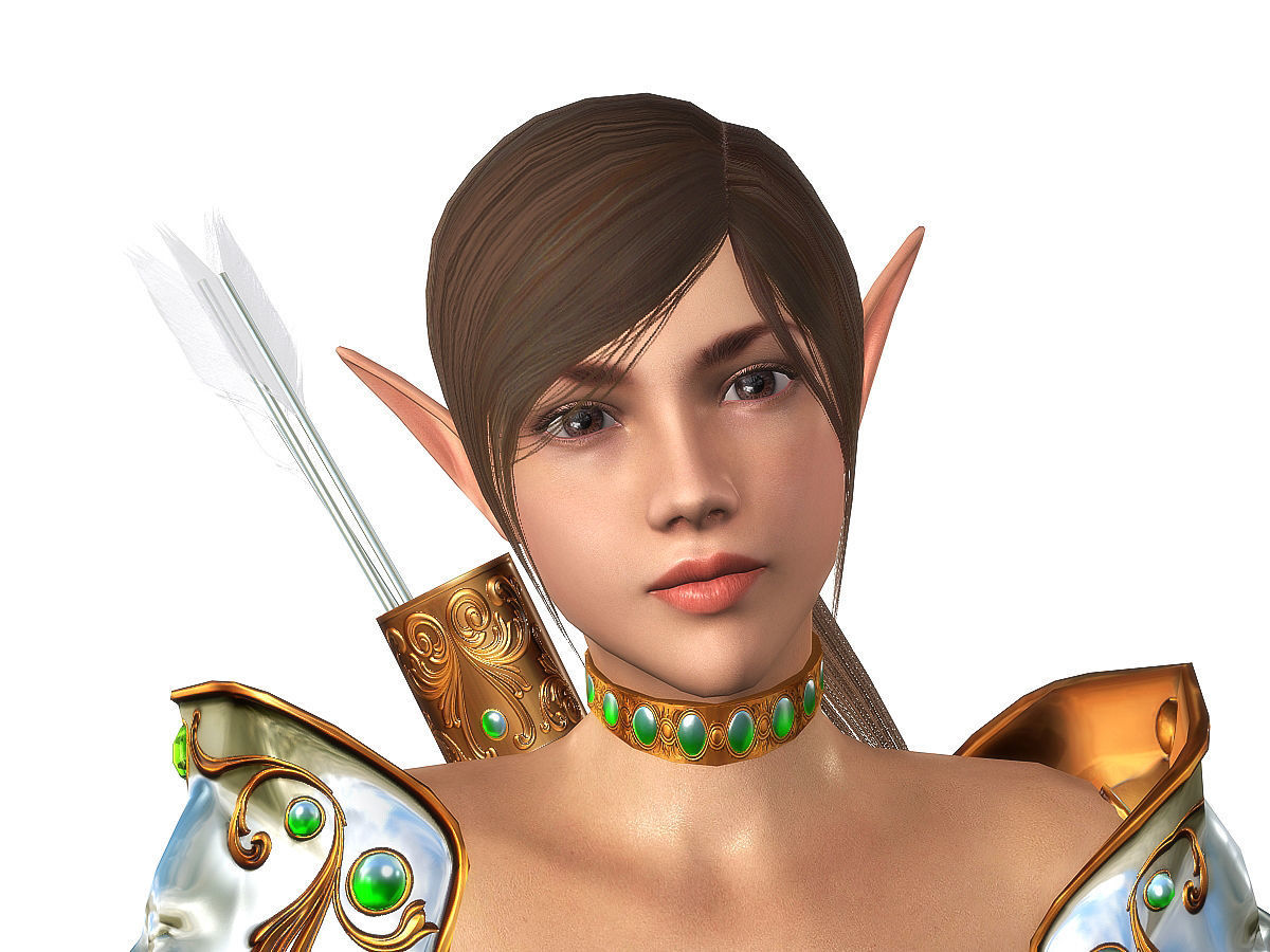 3Dfoin - Royal Archer Low-poly 3D model_20