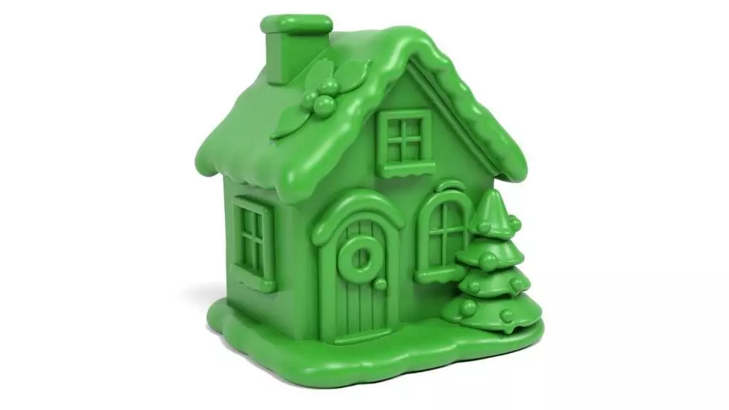 Christmas decoration house 3D print model