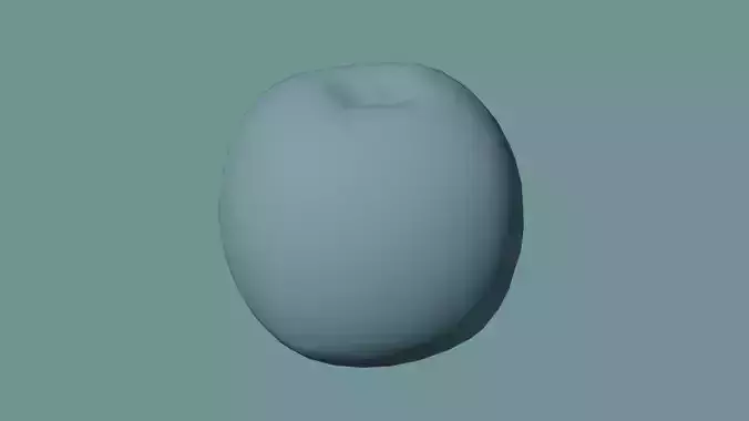 White Peach Photorealistic PBR Multiple Variations 3D model 4